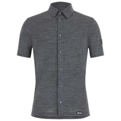 Camisa Manga Curta Summer Gravel S Grey