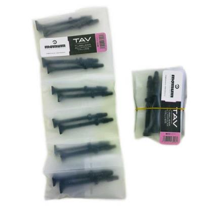 Válvulas De Base Redonda Tav Presta 20 Unidades 60 mm Black