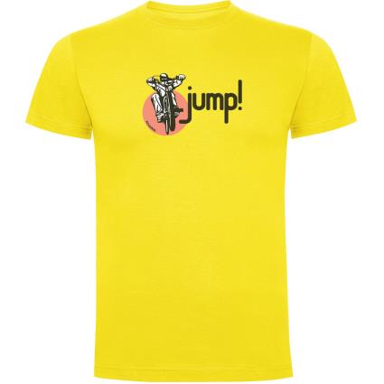 Camiseta De Manga Curta Jump XL Yellow