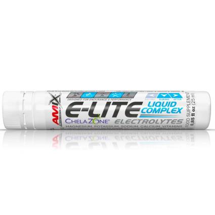 Eletrólitos Líquidos E-lite 25ml 20 Unidades Amoras Frascos Caixa One Size