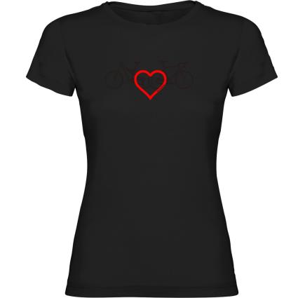 Camiseta De Manga Curta Love S Black