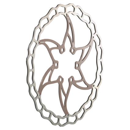 Disco De Freio Aro 09 140 mm Silver