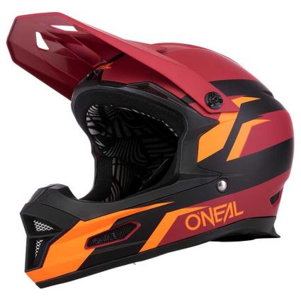 Capacete Downhill Fury S Red / Orange