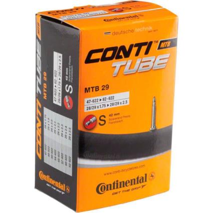 Presta 42mm 29 Interno Tubo 29 x 1.75-2.50 Black