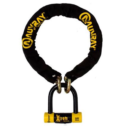 Cadeado Corrente +xtrem Medium 140 cm Black / Yellow