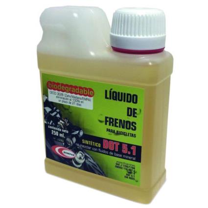 Líquido De Freio Biodegradável Dot 5.1 250ml One Size Yellow