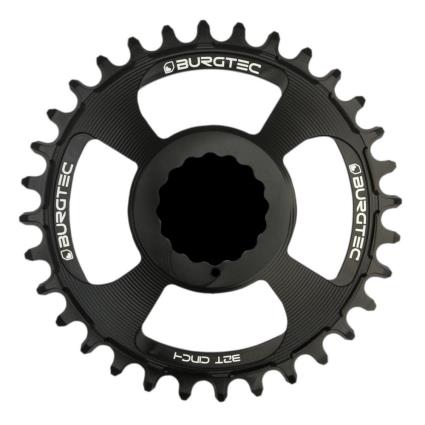 Anel De Corrente Race Face Cinch Thick Thin 30t Black