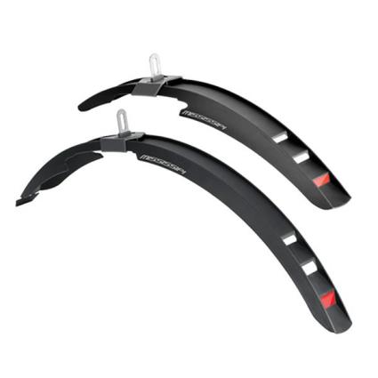 Conjunto Guarda-lamas Mississipi 24´´ 24 Inches Black / Red