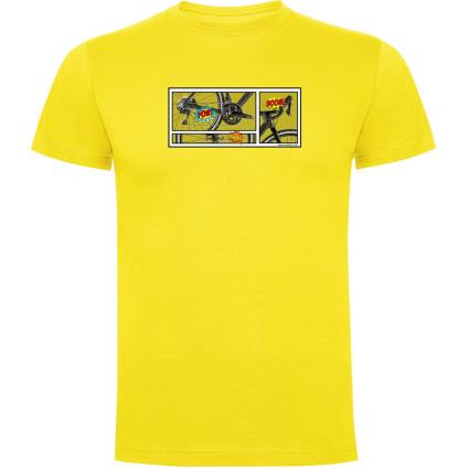 Camiseta De Manga Curta Comic 3XL Yellow