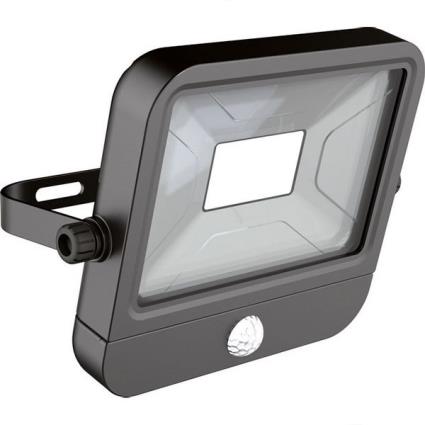 Ip65 Led Exterior Spotlight With Sensor 2100 Lumens Black