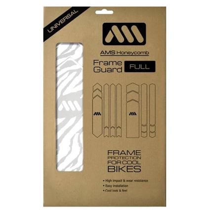 Autocolantes Completos Frame Guard Honeycomb One Size Zebra White