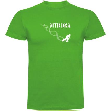Camiseta De Manga Curta Mtb Dna XL Green