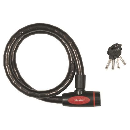 Cadeado Cabo 4 Digit 1000 x 18 mm Black