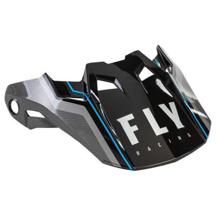 Capacete Visor Juvenil Formula Carbon Axon M-L Black / Grey / Blue