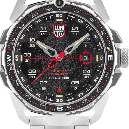 Relógio Ice Sar Arctic 1202 46 mm Black / Red