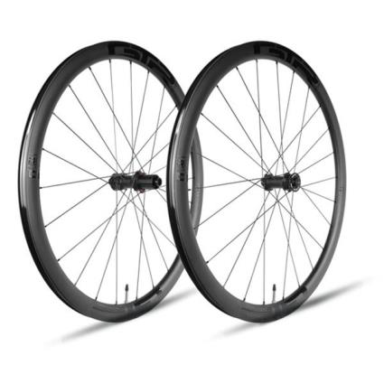 Par Rodas Estrada Rr38 Carbon 11s Cl Disc Tubeless 12 x 100 / 12 x 142 mm Black