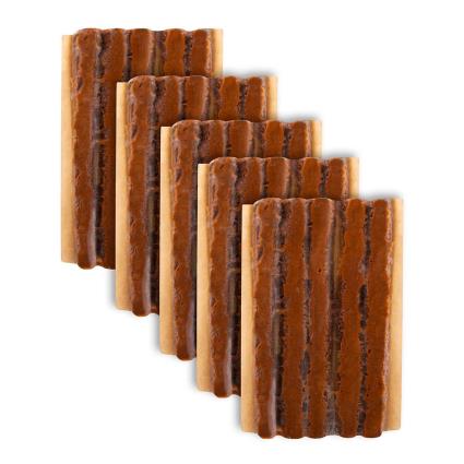 Tampões De Pneu Kit Reparação Tubeless 25 Unidades One Size Brown