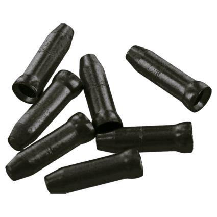 Cable End Caps Aluminium 200 Units One Size Black