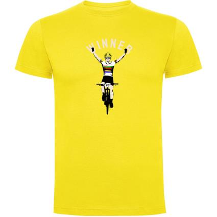 Camiseta Manga Curta Winner L Yellow