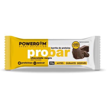 Barra De Controle De Peso De Chocolate Amargo Unitário Probar 50g 1 One Size Yellow