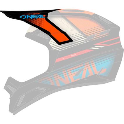 Viseira Backflip Eclipse One Size Orange / Blue