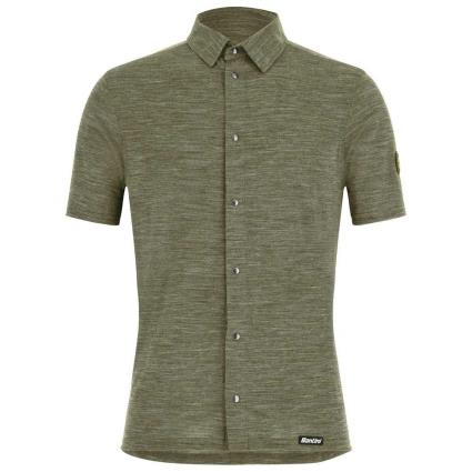Camisa Manga Curta Summer Gravel XL Military Green