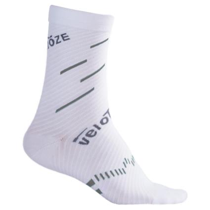 Meias Active Compression Coolmax EU 43-47 White / Grey