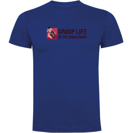 Camiseta De Manga Curta Grasp Life M Royal Blue