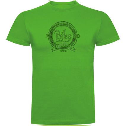 Camiseta De Manga Curta Bike Apparel L Green