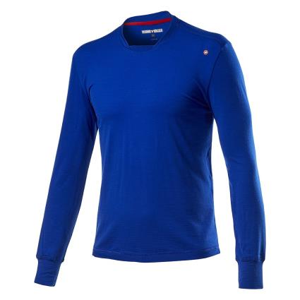 Camiseta De Manga Comprida Merino L Surf Blue