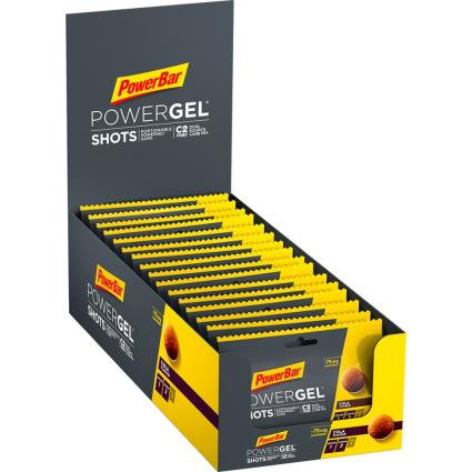 Powergel Shot 60g 24 Unidades Cola Energia Jujubas Caixa One Size Black / Yellow