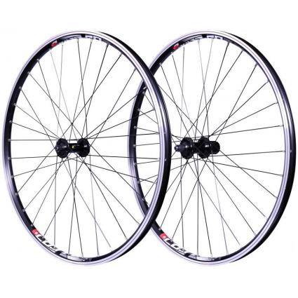 Roda Diantera Mtb Mach1 Combo Miche Magnum 27.5´´ 9 x 100 mm Black / Silver