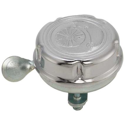 Galvanized Chrome Bell 55 mm Silver