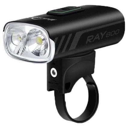 Luz Dianteira Ray 800 800 Lumens Black / White