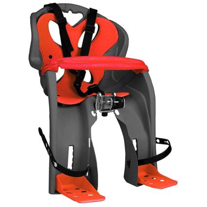 Assento De Criança Para Bicicleta Guiador Com Barra De Proteção Frontal Simpatico Max 15 kg Anthracite / Red