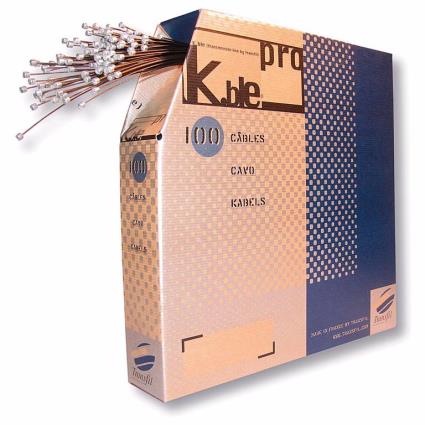 Stainless Cables For Sram Shift 100 Units 1.1 x 1900 mm Silver