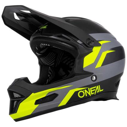 Capacete Downhill Fury S Black / Neon Yellow