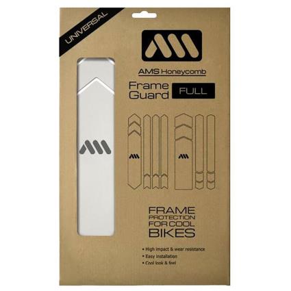 Autocolantes Completos Frame Guard Honeycomb One Size Clear Silver