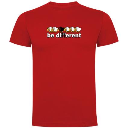 Camiseta De Manga Curta Be Different Bike 3XL Red