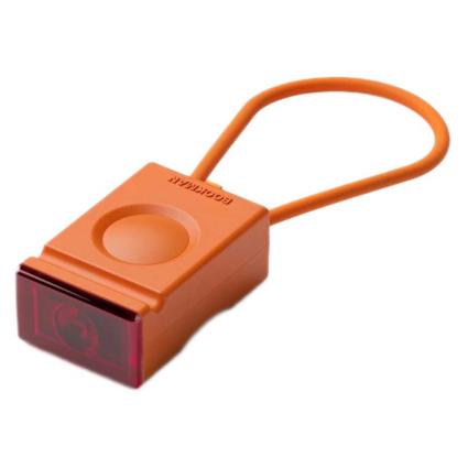 Luz Traseira Block Led Usb One Size Orange