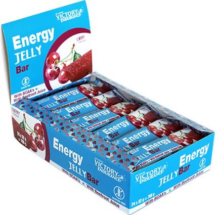 Jelly 32g 24 Unidades Cereja Energia Barras Caixa One Size Cherry