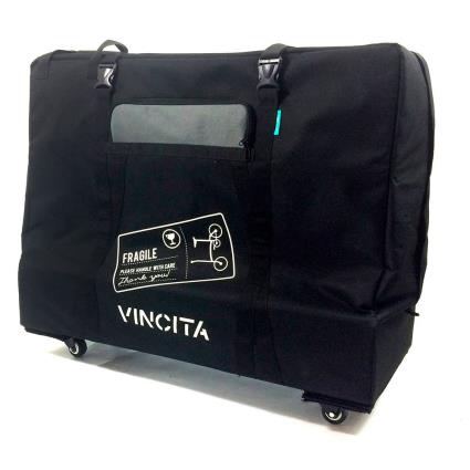 Bolsa De Viagem Dobrável Para Bicicleta Com B132td 20´´ 4 Rodas One Size Black