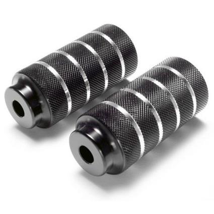 50 Aluminium Footrest Set 14 Mm 50 x 110 mm Silver