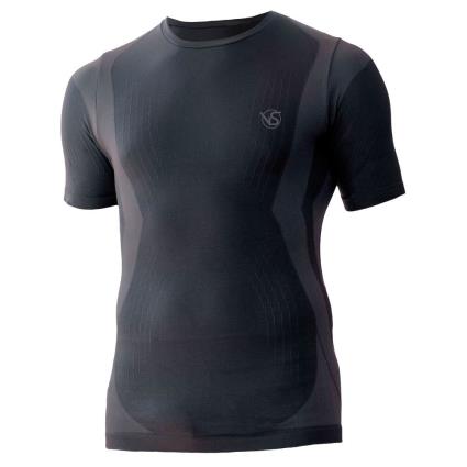 Camisola Interior Manga Curta 5 S-M Black