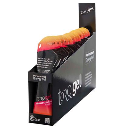 45g 15 Unidades Creme De Ruibarbo E Energia Géis Caixa One Size Black