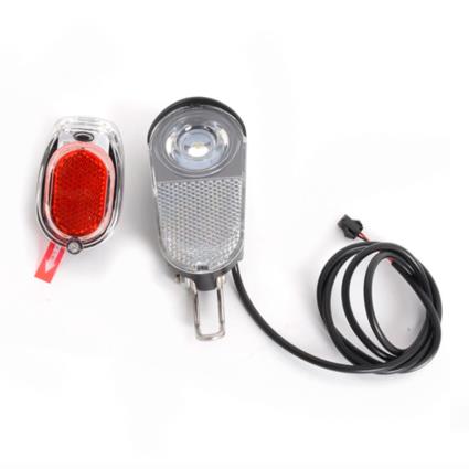 Set Luzes Velo One Size Red / Silver