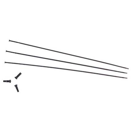 Cx-ray Straight Pull External 3 Unidades Raios 184 mm Black Oxide