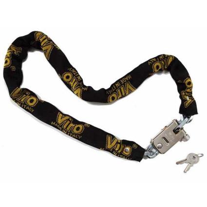 Cadeado Corrente Block 2 6.4 x 900 mm Black / Yellow