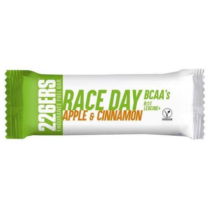 Unidade De Barra Energética De Maçã E Canela Race Day Bcaa´s 40g 1 One Size Green