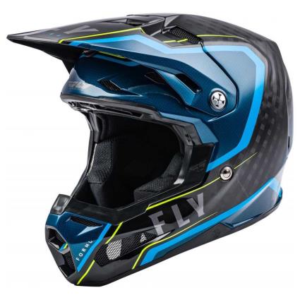 Capacete Motocross Formula Carbon Axon 2021 XL Black / Blue